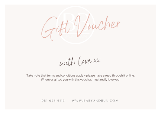 Baby & Bun Gift Card